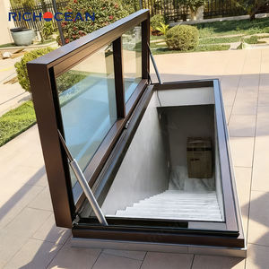 Fenêtres <span class=keywords><strong>de</strong></span> <span class=keywords><strong>toit</strong></span> électriques à double vitrage modernes RICHOCEAN, lucarnes en aluminium et verre, fenêtres <span class=keywords><strong>de</strong></span> sous-sol pour la maison - Product Image 6