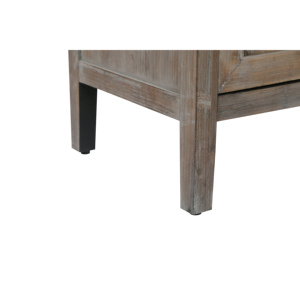 Modern Farmhouse Accent Cabinet 60 Inches 4 <b>Doors</b> Wood Sideboard Buffet Console Table - Product Image 6