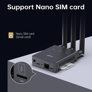 Plery R802 4G LTE Modem Router 2.4GHz 300Mbps Roteamento Estático CPE com Slot para Cartão Sim PPT2 Suporte Firewall Data Function para WiFi - Product Image 2