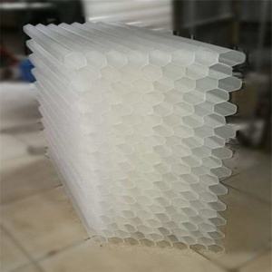 Tubes lamellaires Tube en nid d'abeille Tube à lamelles Médias de décantation Colons inclinés Médias filtrants - Product Image 3