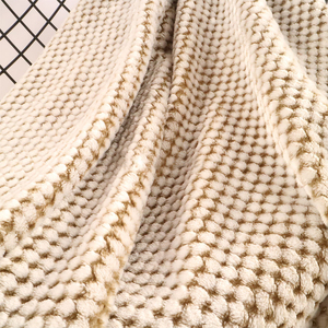 Premium Nature doble capa polar <span class=keywords><strong>cama</strong></span> manta acogedora gruesa Polar cálida Sherpa manta para invierno - Product Image 4