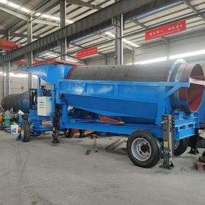 Vaglio Rotante Mobile a Motore Diesel per la Lavorazione Mineraria, Piccolo Trommel Screen - Product Image 4