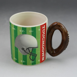 Tasse à café en céramique de football, souvenir sportif bon marché promotionnel - Product Image 5