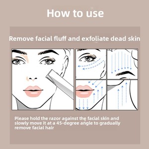 Outil de dermaplaning électrique <span class=keywords><strong>Derma</strong></span> <span class=keywords><strong>Pro</strong></span> Sonic à 3 vitesses pour l'exfoliation du visage - Product Image 6