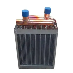 12*12 Water to Air Copper Tube Heat Exchanger for Water Heater