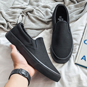 <span class=keywords><strong>JOYTIME</strong></span> Chaussures d'été tendance en toile pour hommes, respirantes avec doublure en coton, semelle intermédiaire et extérieure en caoutchouc, style couple, sport décontracté - Product Image 2