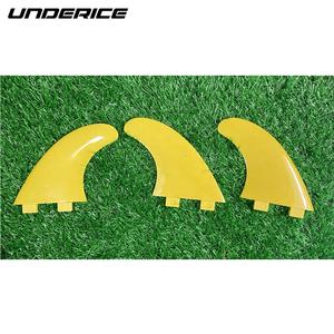 UNDERICE <span class=keywords><strong>Aileron</strong></span> de planche de <span class=keywords><strong>surf</strong></span> en plastique <span class=keywords><strong>pas</strong></span> <span class=keywords><strong>cher</strong></span> Future Base Palmes de <span class=keywords><strong>surf</strong></span> G5 Set Custom Double Tabs Fibre de verre Taille moyenne Longboard Fin - Product Image 3