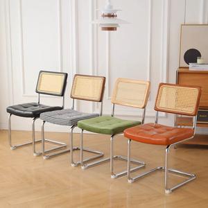 <span class=keywords><strong>Silla</strong></span> Cesca de Ratán Nórdico Negro para Sala de Estar, <span class=keywords><strong>Silla</strong></span> Moderna de Caña para Banquete, Restaurante o Cafetería - Product Image 5