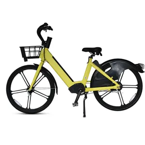 Dockless שיתוף Ebike GPS Omni חכם מנעול שליטה ארוך טווח סין חשמלי אופני 50km חשמלי טוסטוס