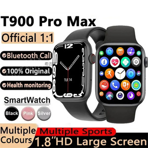 Reloj Inteligente T900 Pro MAX para Llamadas, Esfera Personalizable, Carga Inalámbrica, Seguimiento de Actividad Física - Venta al por Mayor Global - Product Image 3
