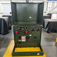 Transformateur monophasé monté sur socle, norme UL IEEE, 50/60 Hz, 10-250 kVA, sortie 10 kV, 20 kV, 35 kV, 380 V pour système d'alimentation électrique