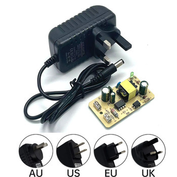 China Wholesale 12v 1a UK Plug Power Adapter 12w Switching Power Supply Adapterfor Led Strip Monitoring Camer Router Popular