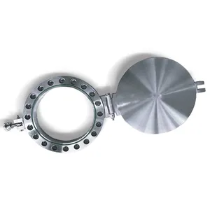 Customized Stainless Steel UHV CF Quick Access Load Lock With Quartz Glass Viewport Window For Vacuum Chamber