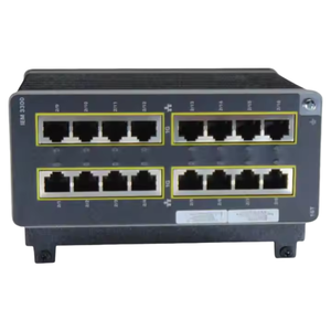 Original IEM-3300-16T Catalyst IE3300 Robust Series 16-Port Gigabit Ethernet Copper Expansion Module Dual <b>Power</b> <b>Switch</b> - Product Image 2