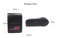 Printer Thermal Mini Portabel Cashino Nirkabel dengan Antarmuka USB untuk Aplikasi Optometri dan Pengujian Penglihatan