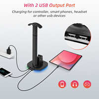 Support de casque de charge efficace pour contrôleur PS5 Affichage de chargeur rapide pour Dock de stockage de manette de jeu Dualsense Edge