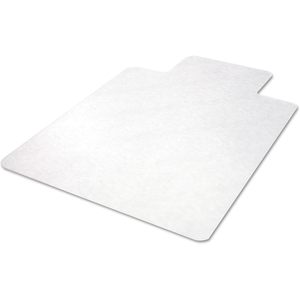 Tapis de chaise transparent moderne Alera pour sols durs, 36'' x 48'', en PVC et PET, lavable, avec rebord, sans picots, pour usage extérieur et domestique - Product Image 5