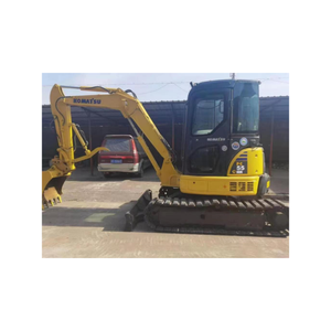 Prix d'usine utilisé pour la mini-pelle PC55 avec système entièrement hydraulique Capacité du godet de 0.23m Poids 5500kg - Product Image 1