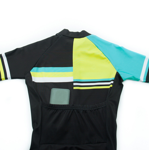 Combinaison de triathlon à blocs de couleur, durable, extensible, de haute qualité, personnalisable, de qualité professionnelle pour la compétition - Product Image 4