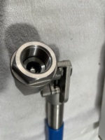 Robinet à bille à retour automatique en acier inoxydable de haute qualité