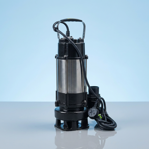 Pompe à eaux usées submersible professionnelle SS SAMSON V750 pour les maisons familiales, 0,75 CV, débit de 300 L/min, sortie de 7,5 m, durable et professionnelle - Product Image 2