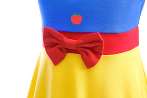 Vente en gros de robes d'été en coton pour filles Little Princess Snow Queen <span class=keywords><strong>Elsa</strong></span> <span class=keywords><strong>Anna</strong></span> <span class=keywords><strong>Raiponce</strong></span> pour Halloween Party TV Movie Costumes - Product Image 4