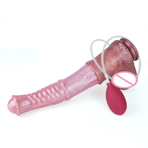FAAK 13.58 pollici gigante lungo artificiale squirting pene realistico silicone sesso per giocattolo per le donne massaggio vaginale - Product Image 6