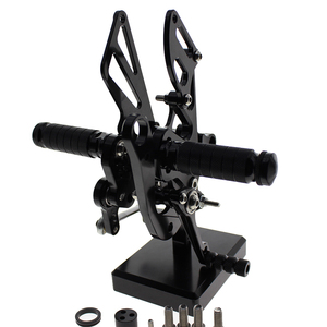 FXCNC Cnc Có Thể Điều Chỉnh Xe Máy Rearset Nhôm Foot Pegs Rearset Cho 08 Honda Cbr <span class=keywords><strong>600</strong></span> Rr Rearset Pegs - Product Image 2