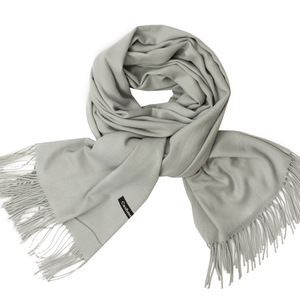 Chales <span class=keywords><strong>de</strong></span> Cachemira Extra Grandes, Gruesos y Suaves, Bufandas <span class=keywords><strong>de</strong></span> Pashmina <span class=keywords><strong>de</strong></span> Color Sólido, Bufanda <span class=keywords><strong>de</strong></span> Cachemira con Borlas para Mujer - Product Image 4