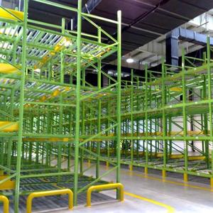 Odm/oem q235 מתלה גרביטציה זרימת מתכת רולר מתכת זפת צינור כוח המשיכה - Product Image 2