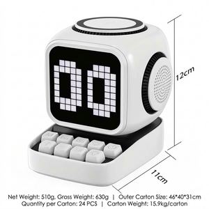Promotional Bluetooth Speaker Factory Price Electronic Touch Interactive Expression Sound <b>Cube</b> Smart Gift for Business - Product Image 3
