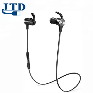 Blutooth Headphone Nirkabel 5.0, Earbud Magnetik Pas untuk Olahraga dengan CVC 8.0 MIK Bawaan