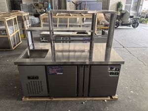 Equipos para Hoteles y Restaurantes, Diseño de Mostrador para Tienda de Té con Leche, Mostrador Comercial para Té de Burbujas, Estación de Trabajo para Té de Burbujas en Restaurantes - Product Image 3