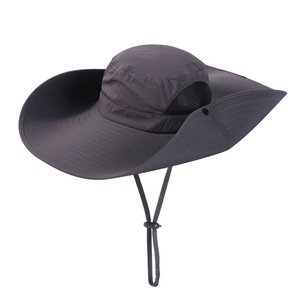 Người Đàn Ông Phụ Nữ Packable Lớn Rộng Dài Brim Rangers Xô Mùa Hè Ngoài Trời Upf50 + Mặt Trời Mũ Ngư Dân Phiêu Lưu Hat Bãi Biển Sa Mạc Mũ - Product Image 5