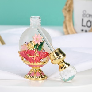 Botella de Metal patentada de Oriente Medio para <span class=keywords><strong>Perfume</strong></span>, frasco de vidrio de hadas, lujoso, lujoso, 15ml, venta directa de fábrica #15100 - Product Image 4