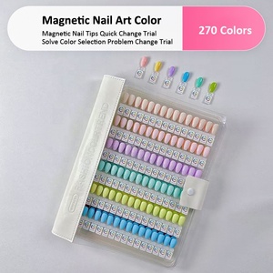 Bảng trưng bày màu sơn móng tay từ tính có logo tùy chỉnh, mẫu chuyên nghiệp, nhiều màu sắc, dành cho salon - Product Image 4