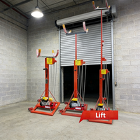 Équipement de levage électrique portable pour portes à enroulement – Machine de levage efficace pour l'installation de portes commerciales et résidentielles