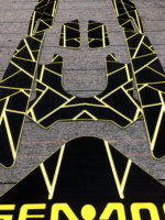 Tapis de pont surboard multicolore OEM ODM personnalisé, tapis de sol marin de traction antidérapant en EVA pour Sea Doo Yamaha