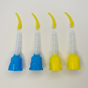 Cabezal mezclador de silicona dental para ortodoncia, tipo punta de vaca, desechable, para inyección de impresiones, cabezal agitador para uso doméstico y comercial - Product Image 5