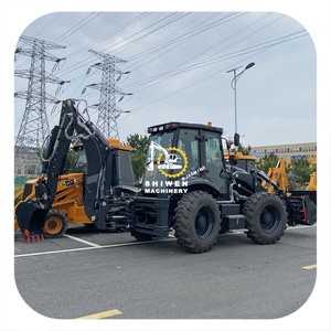 Chargeuse d'occasion JCB 4CX de marque anglaise, 98% neuve, économique, puissance 81 kW, capacité de la benne 0,48 m³, pour la construction, modèle 2022 JCB 3CX 4CX - Product Image 1