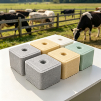 Bloc de sel minéral en vrac pour bétail, sel à lécher pour bovins, vaches laitières, supplément