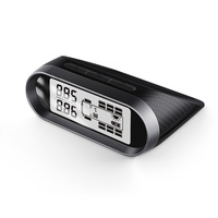 Système de surveillance de pression et de température des pneus (TPMS) solaire pour camion MATA T2 avec capteurs intégrés 433,92 MHz 12 V pour 2 pneus