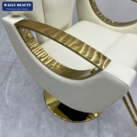 Chaise de salon de coiffure, chaise de coiffage avec pompe hydraulique, chaise de barbier pour salon de beauté, mobilier de salon