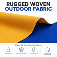 Tissu Oxford 100% nylon enduit PU, imperméable et résistant à l'abrasion, 420D, pour chaises de plage, sacs de rangement et abris de camping