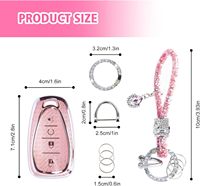 Étui de protection souple en TPU de qualité supérieure pour clé de voiture Chevrolet Equinox Malibu XL Cruze, porte-clés et accessoires pour sac Chevy
