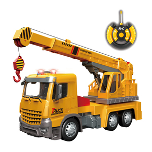 1:12 4CH ingénierie rc télécommande actionné <span class=keywords><strong>camion</strong></span>-<span class=keywords><strong>grue</strong></span> <span class=keywords><strong>jouet</strong></span> enfants avec lumière - Product Image 1