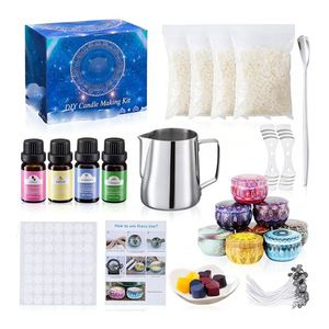 Recipiente para Velas Blanco Mate con Tapa y Caja para Muestras de Cera Aromática Personalizada, Exhibición y Programa de Presentación al por Menor - Product Image 1