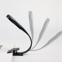 Lampe de lecture de nuit créative, mini, flexible, rechargeable par USB, protection des yeux, lampe à clip pour livre, lumière de nuit LED, cadeau pour enfants
