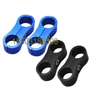 AN10 Billet Turbo Separador Divisor Abrazaderas Nuevo 10 una manguera de combustible, agua y aceite Tuning para sistemas de frenos - Product Image 1