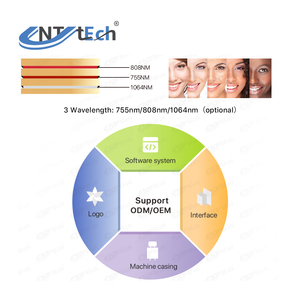 Xách tay mini 808 808nm Diode Máy tẩy lông bằng laser sử dụng nhà - Product Image 2